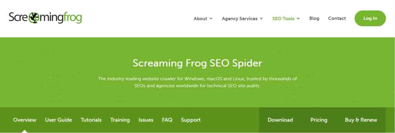 آشنایی با ابزار Screaming Frog